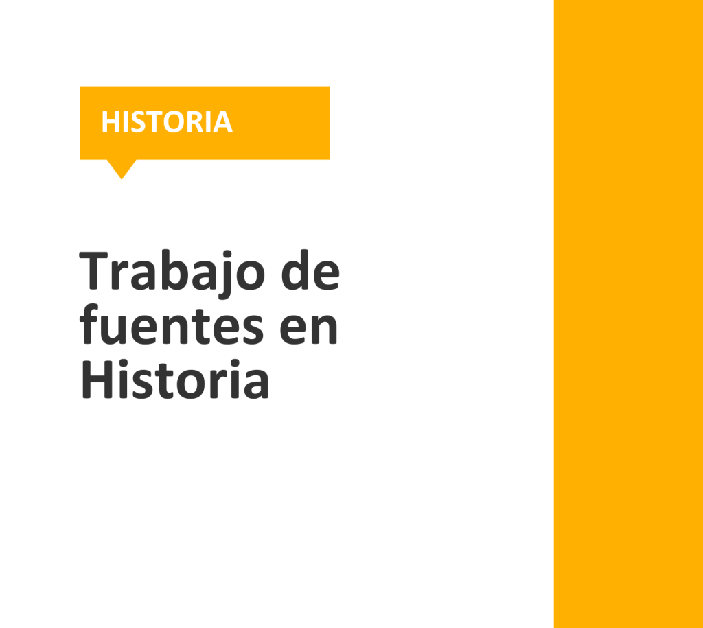 Fuentes en historia