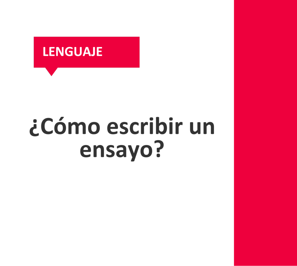 Doc Como escribir un ensayo